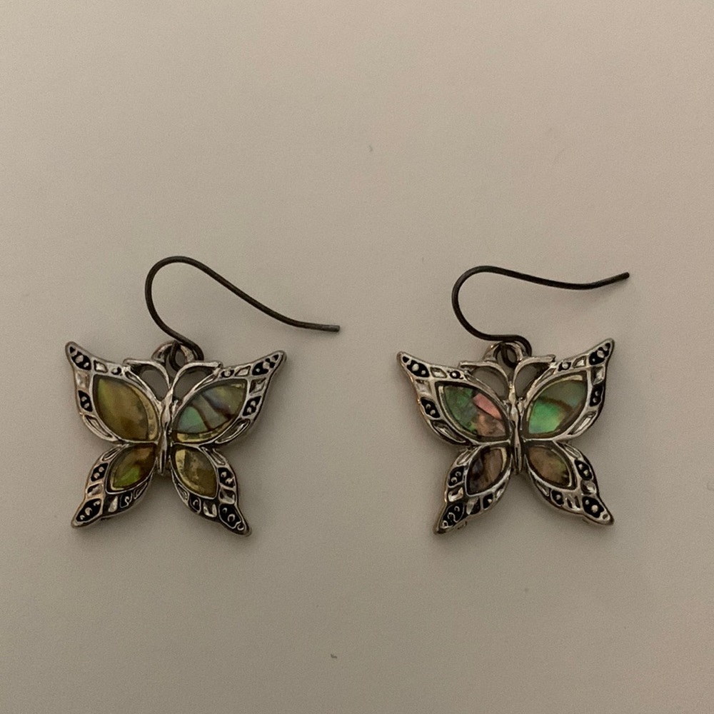 Butterfly Drop Earrings